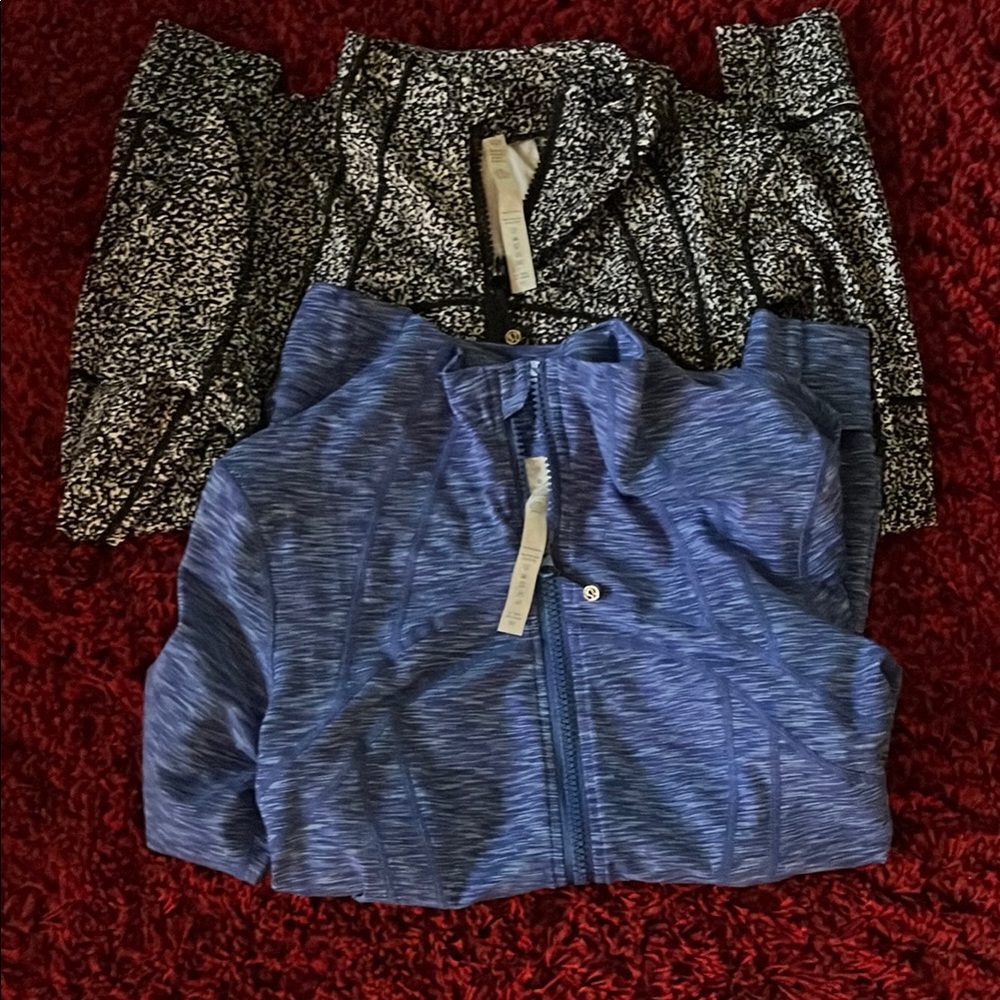 Lululemon Zip-Up Jackets (2) included